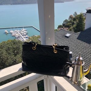 Atticus and I are walking home from church. wish you a good CHANEL day